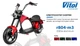 Електроскутер Chopper 2000W, 60V20Ah зелений - зображення 6