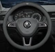 Чехол на руль оплетка для автомобиля Skoda натуральная кожа DLCar Lux - изображение 1