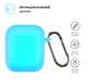Чохол ArmorStandart TPU Ultrathin With Hook для кейсу навушників Apple AirPods 2 Noctilucent (ARM5968 - зображення 2
