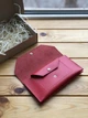 Кожаный кошелек Shiynik Ruby Красный - изображение 4
