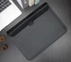 Чехол конверт для ноутбука или планшета из Эко-кожи DDC для Macbook Air Pro 13"-14" Черный (DDC201) - изображение 8