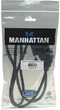 Kabel Manhattan HDMI Male to DVI-D 24+1 Male Dual Link 1 m Black (766623322782) - obraz 5