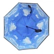 Парасолька Up-Brella Синє небо смарт парасолька зворотного додавання ручка Hands Free розумна парасолька (SKU_2907-7806) - зображення 1