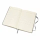 Тижневик Moleskine 2021-2022 середній чорний 8056420856224 - изображение 3