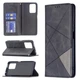 Чехол-книжка с кармашками UniCase Geometric Pattern для Xiaomi Mi 11T / 11T Pro - Black - изображение 1