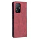 Чохол-книжка з кишеньками UniCase Geometric Pattern для Xiaomi Mi 11T / 11T Pro - Red - зображення 4