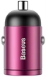 Адаптер автомобильный BASEUS Tiny Star Mini Quick Charge 1USB QC3.0 30W 3А Pink - изображение 7