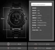 Мужские часы Skmei Skull 9178 Черные с черным черепом - изображение 4