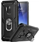 Чехол Shield для Samsung Galaxy S9 / G960 Бампер противоударный с кольцом Black - изображение 1