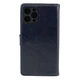 Чехол Idewei для Iphone 12 Pro Max книжка кожа PU с визитницей синий - изображение 3
