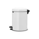 Відро для сміття з педаллю Brabantia Pedal Bin NewIcon 5 л White 112065 - зображення 3