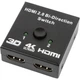 Двунаправленный HDMI переключатель U&P Switcher 2 to 1 Black (WAZ-HS21-BK) - изображение 1