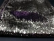 Ткань Пайетка перевертыш двухсторонняя 1 м Фиолетово-зеркальная (Q-107) - изображение 2