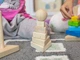 Детская развивающая деревянная игрушка Пирамидка треугольная 15х9 см (KD-253) - изображение 1