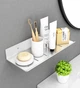 Полка для ванной из алюминия IwConcept BathRack Loft-30cm (Белая) - изображение 1
