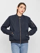 Бомбер женский H&M 0427951_синий_02 34 Синий (2000000852829) - изображение 1