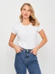 Футболка хлопковая женская Fruit of the loom Valueweight Ladies 061372030 XS Белая (5000000005048) - изображение 1