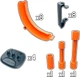 Zestaw elementów dodatkowych do toru Smoby Flexstream Double loop 23 elementy (7600180912) - obraz 5