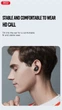 Бездротові навушники Bluetooth гарнітура XO X1 Black (23678) - зображення 4