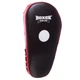 Лапа прямая удлиненная кожаная (2шт) Boxer 2007-01 размер 40х21х4,5см Black-Red - изображение 2
