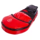 Лапа прямая удлиненная кожаная (2шт) Boxer 2007-01 размер 40х21х4,5см Black-Red - изображение 4