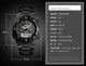 Мужские часы Skmei 1370 MARSHAL Черные с Белым циферблатом - изображение 3
