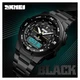 Мужские часы Skmei 1370 MARSHAL Черные с Черным циферблатом - изображение 2