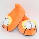 Тапочки кигуруми игрушки Kigurumi Кот Гарфилд Домашние Комнатные Плюшевые Тканевые Оранжевый 35-42 (3024) - изображение 3
