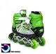 Роликовые коньки детские раздвижные Happy Mondays LIGHT GREEN размер 29-33 Зеленые - изображение 2