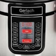 Мультиварка - скороварка з антипригарним покриттям Gerlach GL 6412 1000 Вт Чорний / Металик - зображення 9