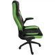 Кресло геймерское Avko Style AG71825 Black-Green из эко кожи с механизмом качания TILT и MUL-T-Block с функцией блокировки сиденья - изображение 4