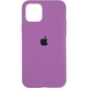 Чехол Fiji Silicone Case для Apple iPhone 12 Pro Max бампер накладка Full Soft Purple - изображение 2