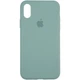Чехол Fiji Silicone Case для Apple iPhone XR бампер накладка Full Soft Pine Green - зображення 2