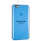 Чехол Fiji Silicone Case для Apple iPhone 6 Plus / 6S Plus бампер накладка Full Soft Marine Blue - изображение 4