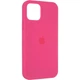 Чехол Fiji Silicone Case для Apple iPhone 12 Pro Max бампер накладка Full Soft Garnet - изображение 1