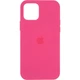 Чехол Fiji Silicone Case для Apple iPhone 12 Pro Max бампер накладка Full Soft Garnet - изображение 2