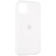 Чехол Fiji Silicone Case для Apple iPhone 12 mini бампер накладка Full Soft White - зображення 1