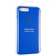 Чехол Fiji Silicone Case для Apple iPhone 8 Plus бампер накладка Full Soft Sapphire Blue - изображение 4