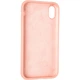 Чехол Fiji Silicone Case для Apple iPhone XR бампер накладка Full Soft Begonia - изображение 3
