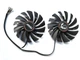 Вентилятор PowerLogic для видеокарты MSI Gaming (Оригинал) 95 мм 6-pin PLD10010S12HH комплект 2 шт (№35.8) - изображение 1