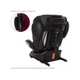 Автокресло El Camino ME 1045 Evolution 360 Isofix 0-36 кг Royal Dark Grey (ME 1045 EVO royal d.grey) - зображення 4
