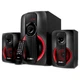 Колонки 2.1 Sven MS-304 Black/Red - зображення 1
