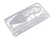 Мультитул кредитка выживальщика Survival Multitool Card 17в1 - изображение 8