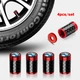 Ковпачки на ніпель для BMW Alitek Premium Carbon Red БМВ (4 шт) (67601) - зображення 3