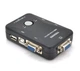KVM Свитч 2-портовый VEGGIEG K201, переключатель USB, VGA сигнала - зображення 2