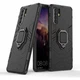Чехол с подставкой Deexe Hybrid Case для Huawei P30 Pro - Black - изображение 1