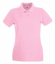 Женская тенниска поло Fruit of the Loom L Светло-Розовый (D063030052L) - изображение 1