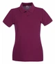 Женская тенниска поло Fruit of the Loom M Бордовый (D063030041M) - изображение 1