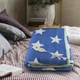 Электропростынь Electric Blanket 150х120 см, белая звезда на синем фоне (7418) - изображение 1