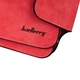 Женский замшевый кошелек-портмоне Baellerry Forever Mini Коралловый - изображение 6